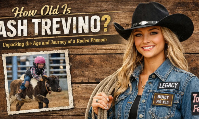 How Old Is Ash Trevino