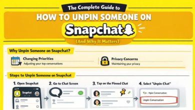 How to Unpin Someone on Snapchat