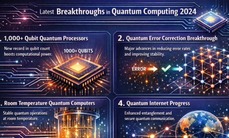 Latest Breakthroughs in Quantum Computing 2024