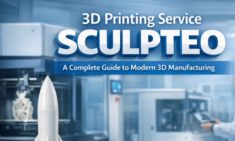 3D Printing Service Sculpteo