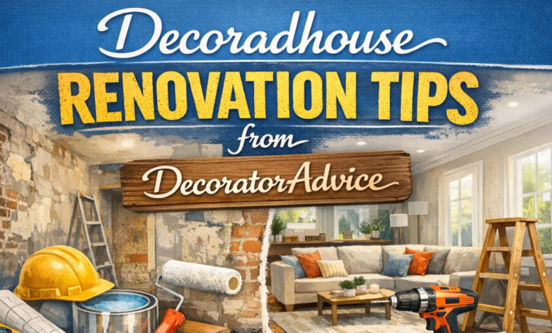 Decoradhouse Renovation Tips from DecoratorAdvice
