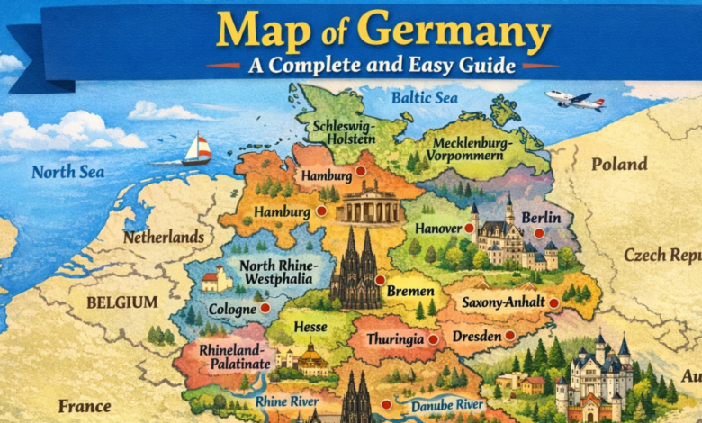 Map of Germany