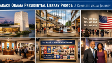 Barack Obama Presidential Library Photos