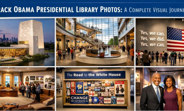 Barack Obama Presidential Library Photos