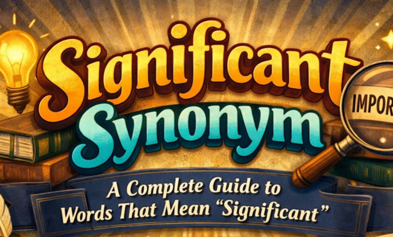 Significant Synonym