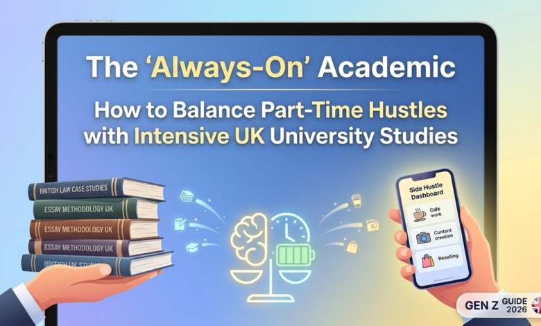 The ‘Always-On’ Academic: How to Balance Part-Time Hustles with Intensive UK University Studies