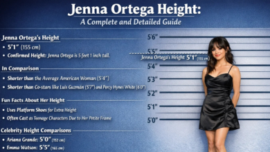 Jenna Ortega Height