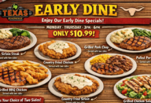Texas Roadhouse Menu with Prices Early Dine