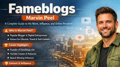 About Fameblogs Marvin Peel