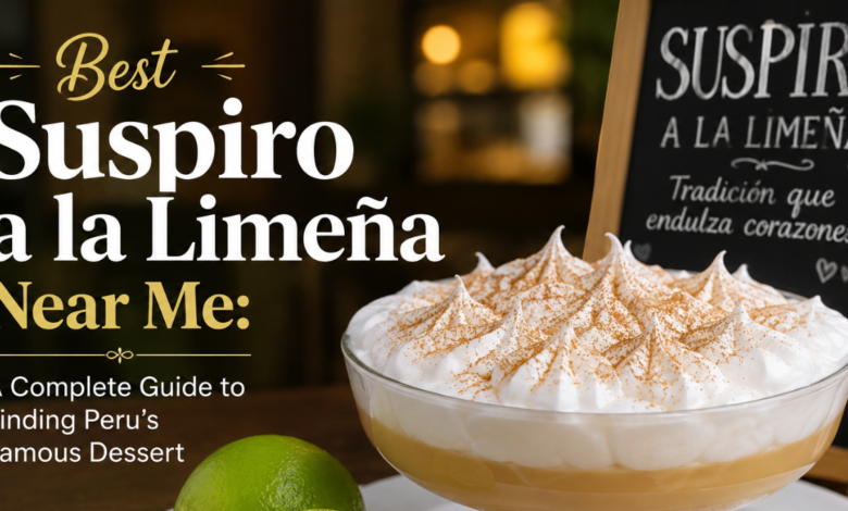 Best Suspiro a la Limeña Near Me